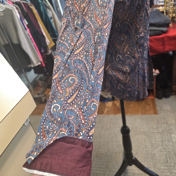 Womens Cinch Button Up Top - Picture 4 of 8